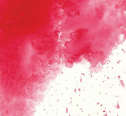 Red watercolor stain background