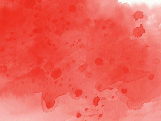 Red watercolor stain background