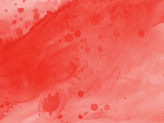 Red watercolor stain background