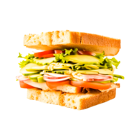 Grilled sandwich and cream cheese  Generative Ai png