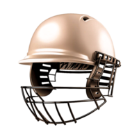 cricket helmet front view Generative Ai png