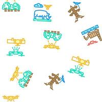 drone use technology seamless pattern vector