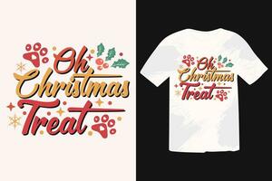 Christmas retro vintage T-shirt Design, Funny Christmas Quotes, Winter Quote, Christmas Saying, Holiday EPS T-shirt vector