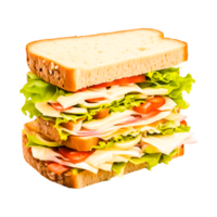 Grilled sandwich and cream cheese  Generative Ai png