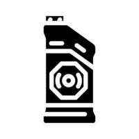 brake fluid car mechanic glyph icon vector illustration