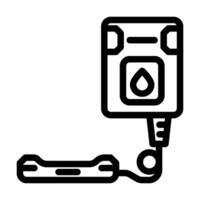 smart leak detector home line icon vector illustration