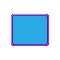 empty mouse pad cartoon vector illustration