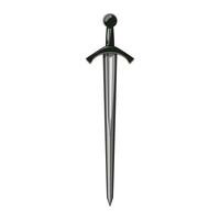 blade medieval sword cartoon vector illustration