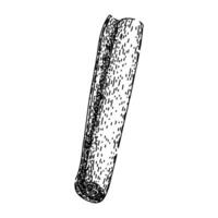 healthy cinnamon sketch hand drawn vector
