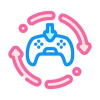updates game development color icon vector illustration