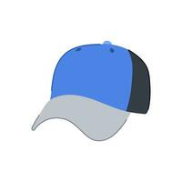 ilustración de vector de dibujos animados de gorra de béisbol de moda