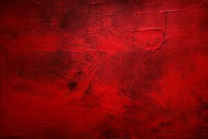 un oscuro rojo antecedentes con un texturizado superficie, rojo textura fondo, generativo ai foto