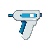 tool glue gun cartoon vector illustration