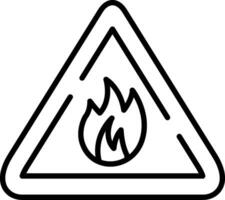 Flame Vector Icon