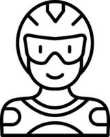 Superhero Vector Icon