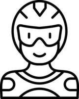 Superhero Vector Icon