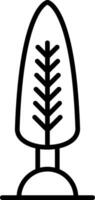 Cypress Vector Icon