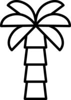 Palm Tree Vector Icon