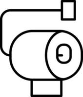 Paper Roll Vector Icon