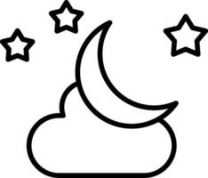 Moon Vector Icon