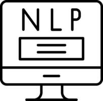 nlp vector icono