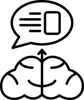 Thinking Vector Icon