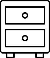 Filing Cabinet Vector Icon