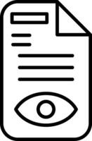 Document Vector Icon