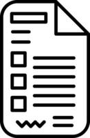 Checklist Vector Icon