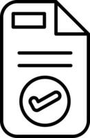 Document Vector Icon