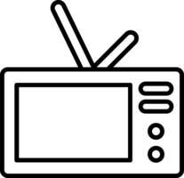 Television Vector Icon