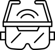 Ar Glasses Vector Icon