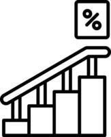 Stairs Vector Icon