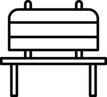 Bench Vector Icon