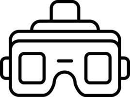 Vr Glasses Vector Icon