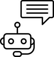 Chatbot Vector Icon