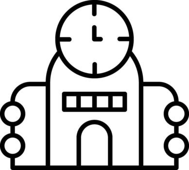 hora máquina vector icono