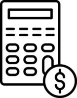 Calculator Vector Icon