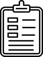 Clipboard Vector Icon