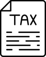 Tax Vector Icon