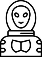 Alien Vector Icon