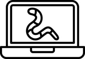 worm Vector Icon