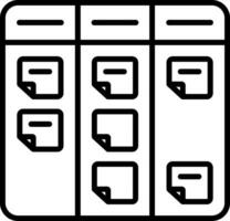 Kanban Vector Icon