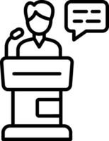 Speaker Vector Icon
