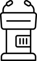 Lectern Vector Icon