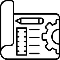 blueprint Vector Icon