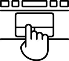 Touchpad Vector Icon