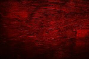 A dark red background with a textured surface, red texture background, Generative AI photo