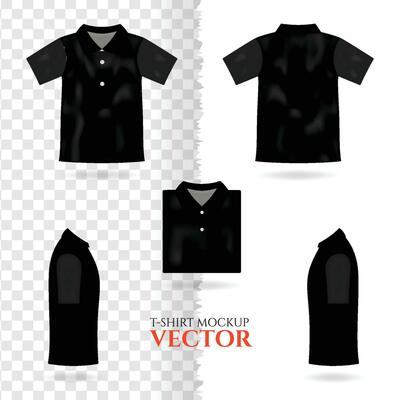 Black Polo Shirt Vector Art, Icons, and Graphics for Free Download