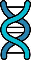 Dna Strand Vector Icon